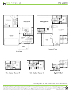 Idea Homes - Austin patio home seattle floor plan